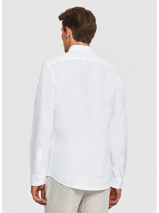 Pako Lorente Pako Lorente Koszula P26SN-1X-023 Biały Slim Fit