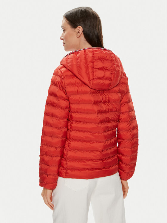 Tommy Hilfiger Tommy Hilfiger Bunda pro přechodné období WW0WW38927 Červená Regular Fit