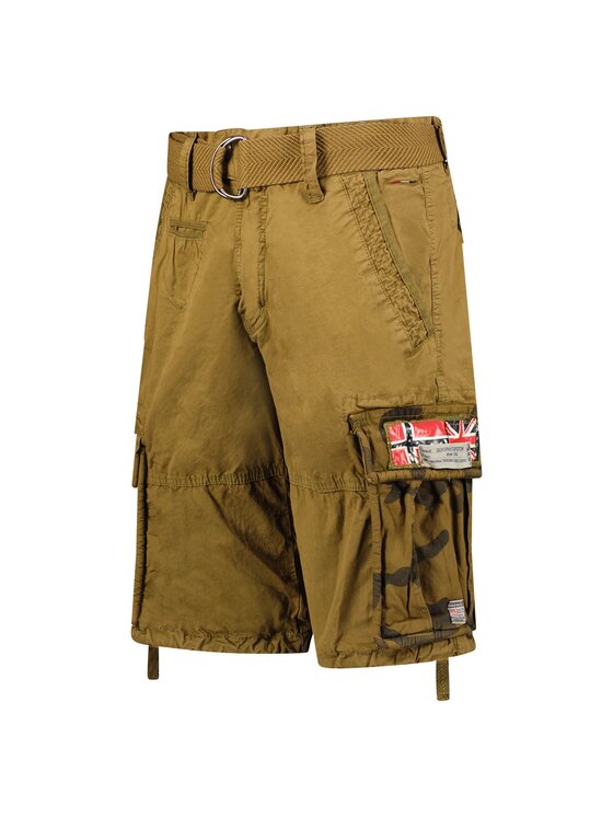Geographical Norway Geographical Norway Bermudy SX1425H/GNO-Kaki Khaki Regular Fit