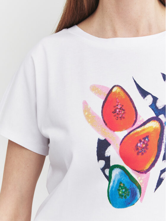 TATUUM TATUUM T-Shirt NILS 2 Bílá Classic Fit
