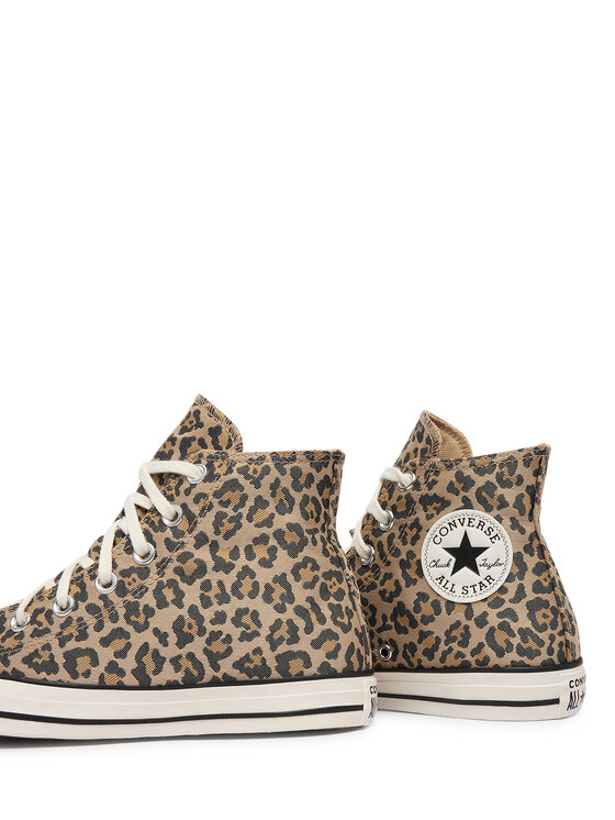 Converse Converse Kedas Chuck Taylor All Star Leopard Jacquard A19181C Bēšs
