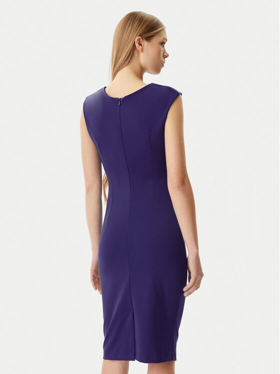 Rinascimento Rinascimento Kokteiļkleita CFC0122548003 Violets Regular Fit