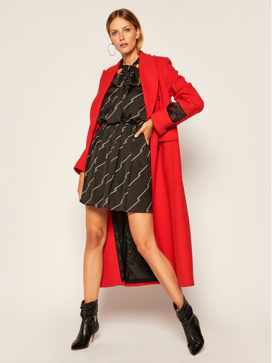 MSGM MSGM Igapäevane kleit 2941MDA39 207694 Must Regular Fit