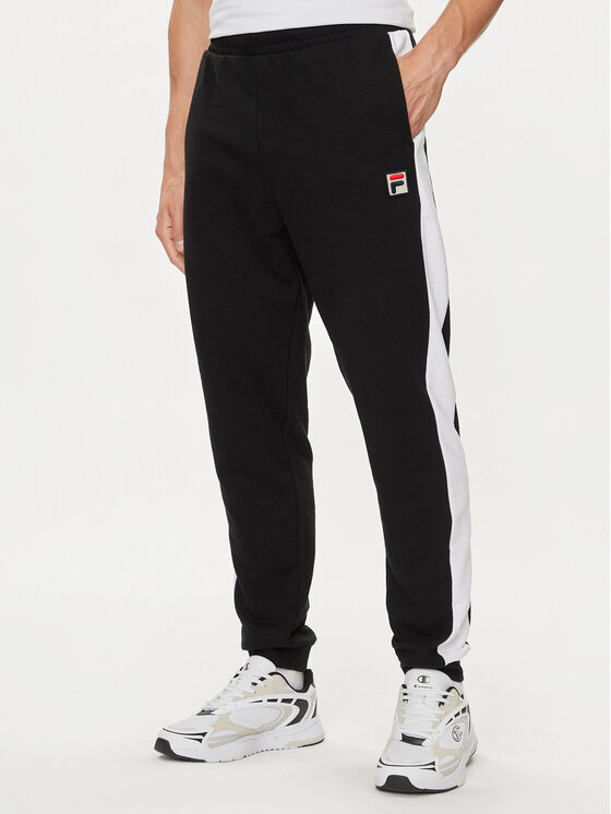 Fila Fila Долнище анцуг FAM0612 Черен Regular Fit