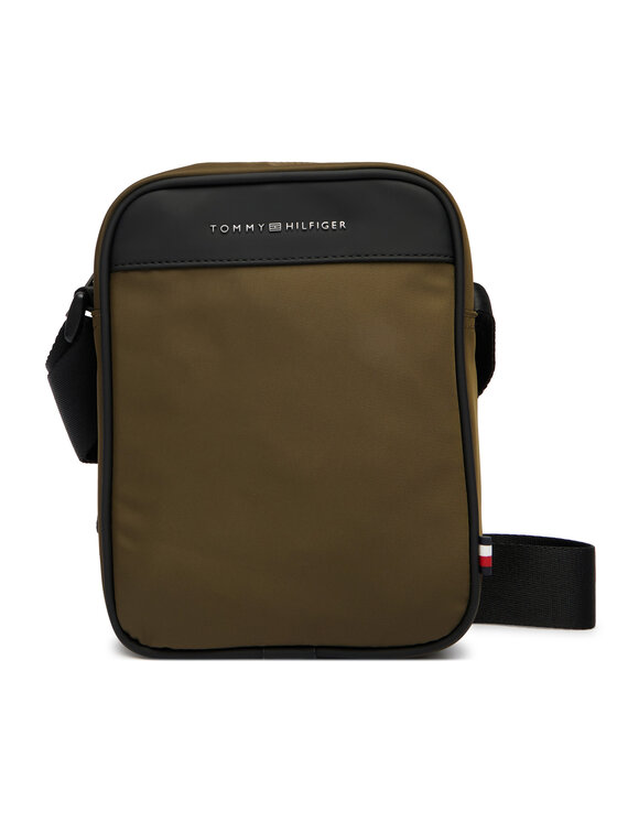 Tommy Hilfiger Tommy Hilfiger Ľadvinka Th Repreve Mini Reporter AM0AM14150 Zelená