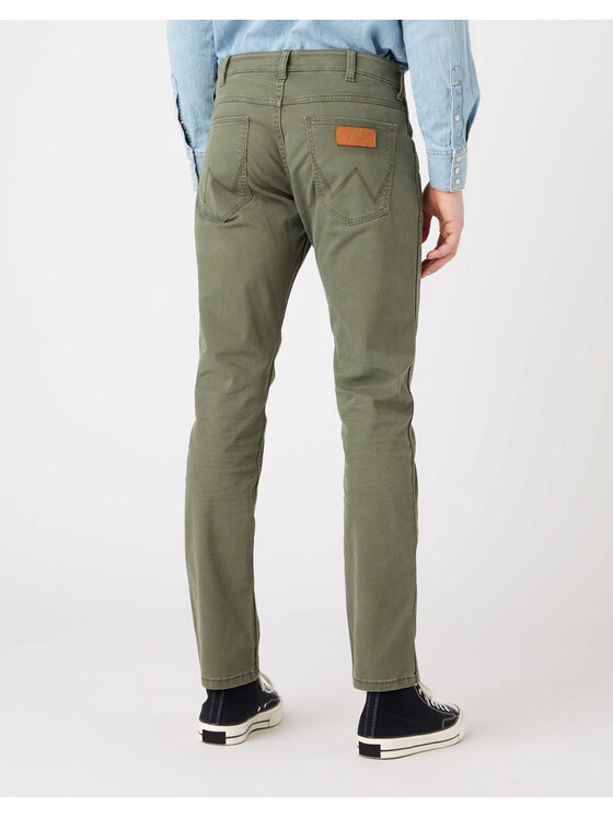 Wrangler Wrangler Jeans GREENSBORO Verde Straight Fit