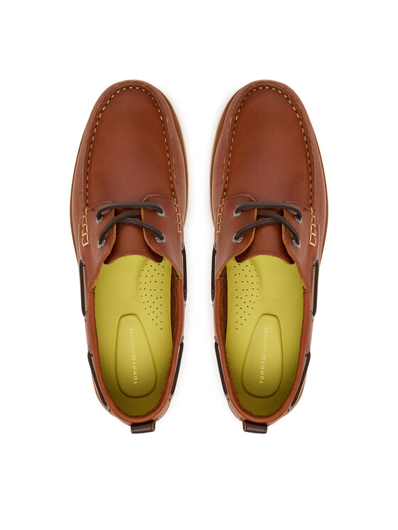 Tommy Hilfiger Tommy Hilfiger Mokasinke Light Lth FM0FM05746 Smeđa