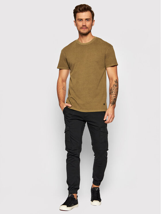 Jack&Jones Jack&Jones Hlače Paul 12139912 Crna Tapered Fit