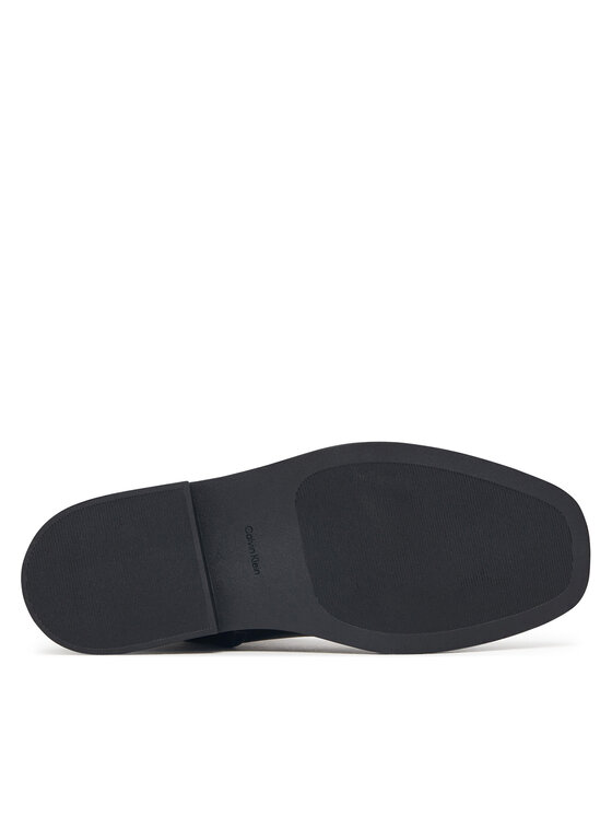 Calvin Klein Calvin Klein Μποτάκια Square Ankle Boot Lth Mg Hdw HW0HW03186 Σκούρο καφέ