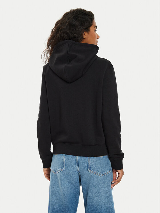 Guess Jeans Guess Jeans Sweatshirt W4BQ03 KC811 Schwarz Regular Fit