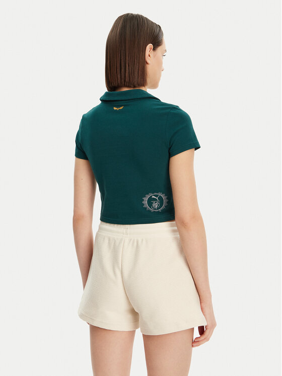 Puma Puma Polokošile Harry Potter 630097 Zelená Regular Fit