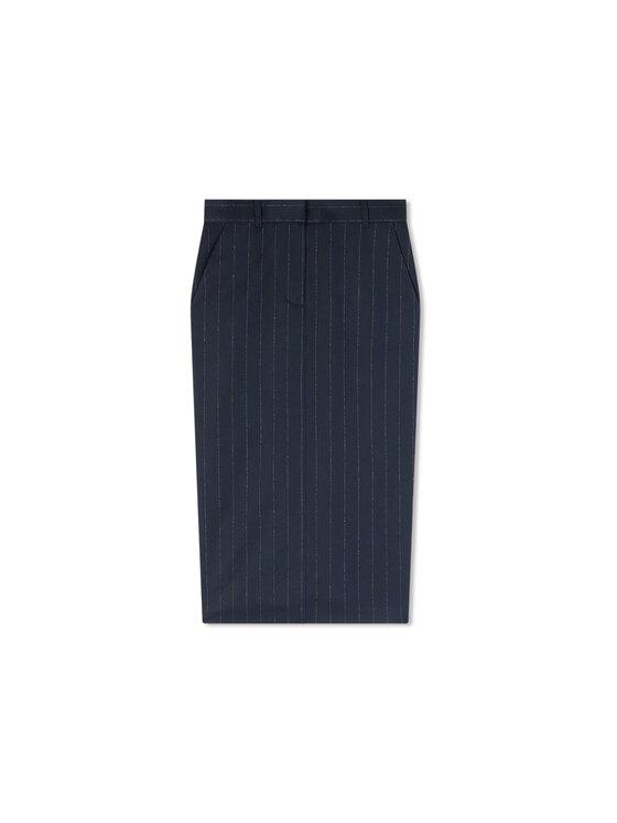 Motivi Motivi Spódnica midi 1010Q001309N0Z4 Niebieski Slim Fit
