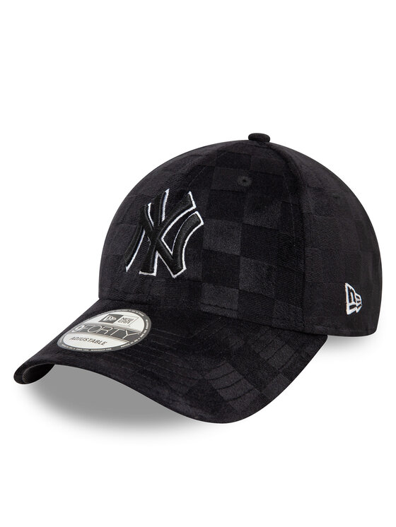 Czapka z daszkiem New Era, Czarna, New York Yankees Tonal Check 9Forty 60595442