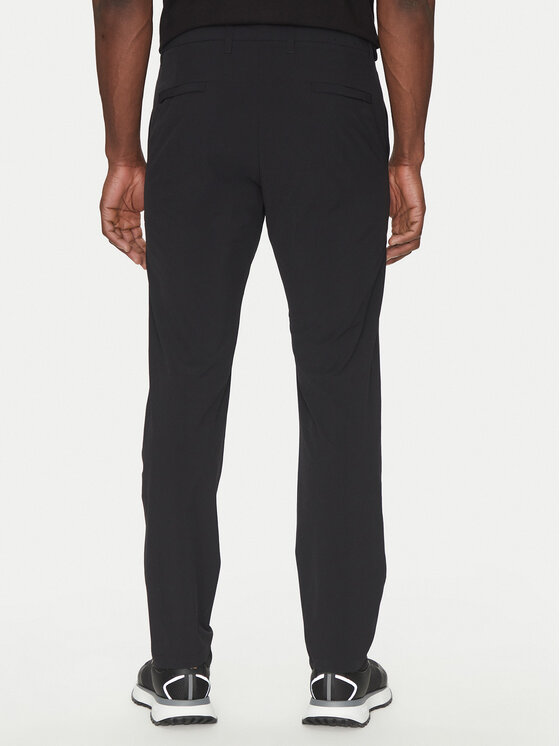 BOSS BOSS Hlače Commuter HexaStre 50529673 Crna Slim Fit