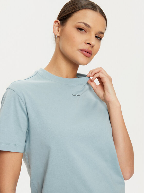 Calvin Klein Calvin Klein T-shirt K20K207519 Svijetloplava Regular Fit