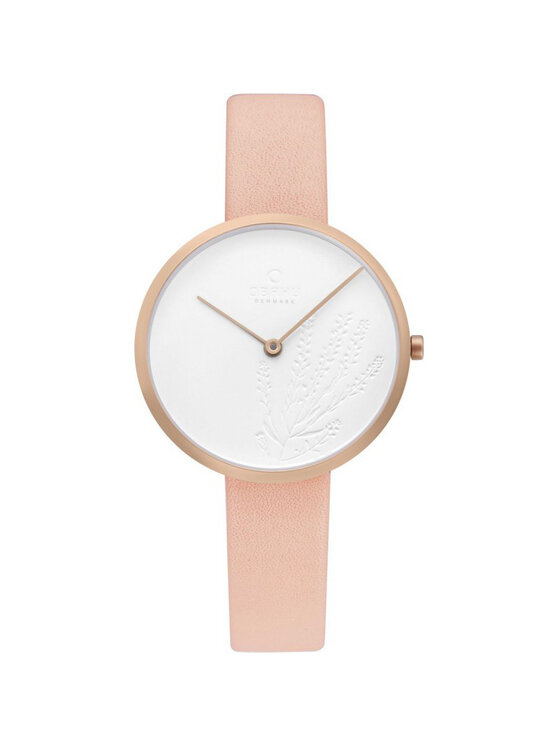 Obaku Obaku Zegarek V219LXVHRX Beżowy
