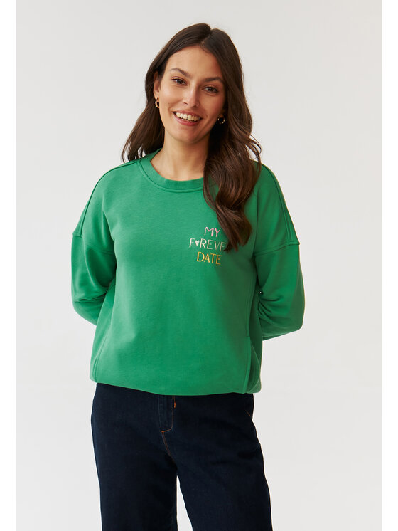 TATUUM TATUUM Bluza GINGER Zielony Oversize