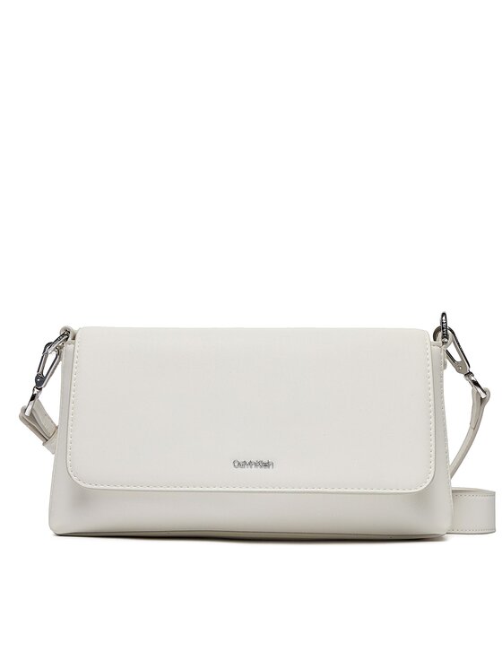 Geantă Calvin Klein Ck Must Shoulder Bag K60K611928 Alb