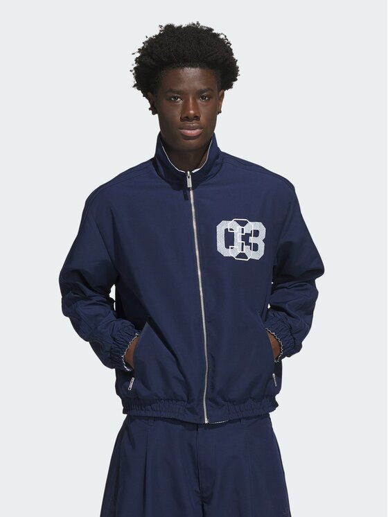 adidas adidas Kurtka bomber 168598 Granatowy Regular Fit