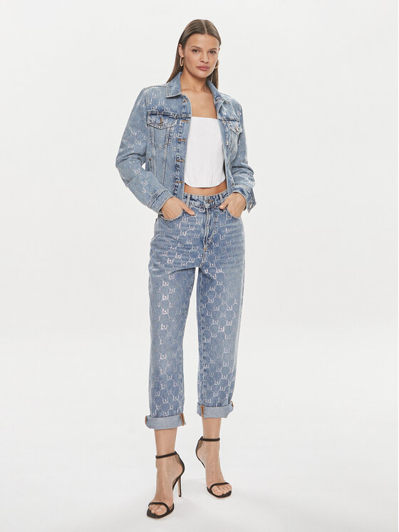 Liu Jo Liu Jo Teksajakk UA4096 D4854 Sinine Regular Fit