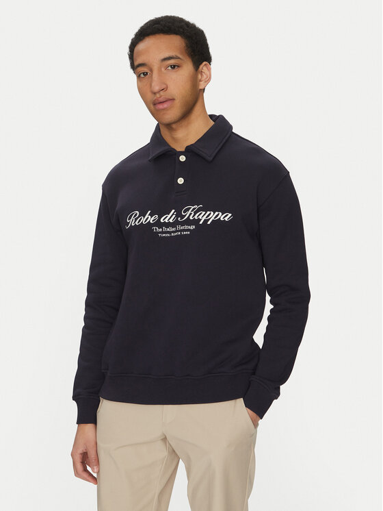 Robe di Kappa Robe di Kappa Sweatshirt Robe Giovani 631373W Dunkelblau Regular Fit