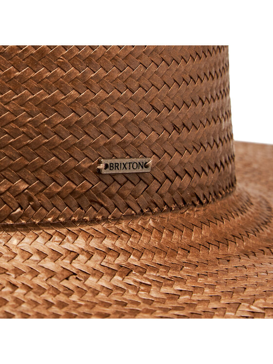 Brixton Brixton Cappello Janae Straw Sun 11649 Marrone