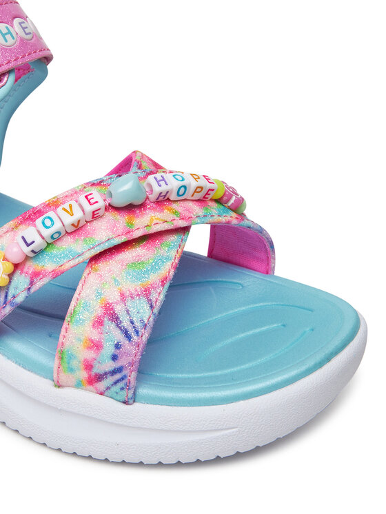 Skechers Skechers Basutės Jumpsters Sandal-Tie Dye Bffs 303045L/PKMT Rožinė