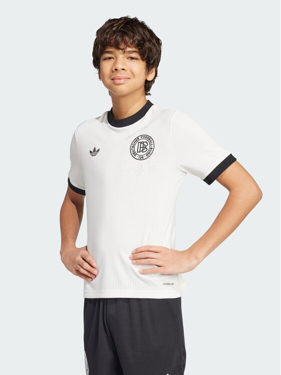 adidas adidas Koszulka techniczna Germany Anniversary Jersey Biały Regular Fit