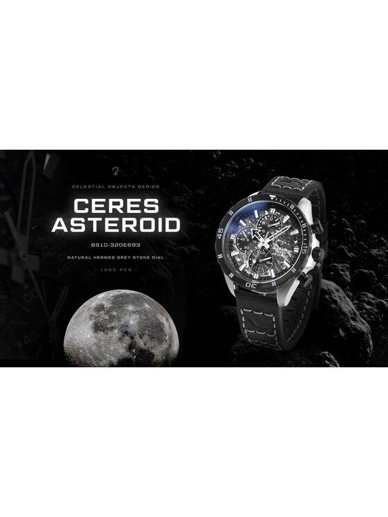 Vostok Europe Vostok Europe Zegarek 6S10-320E693 Czarny