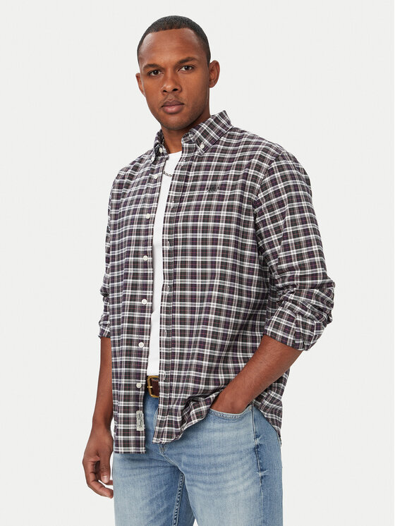 Guess Jeans Cămașă M6YH04 W2841 Colorat Regular Fit