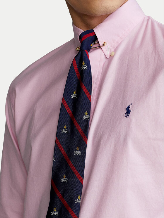 Polo Ralph Lauren Polo Ralph Lauren Πουκάμισο 710829480003 Ροζ Custom Fit