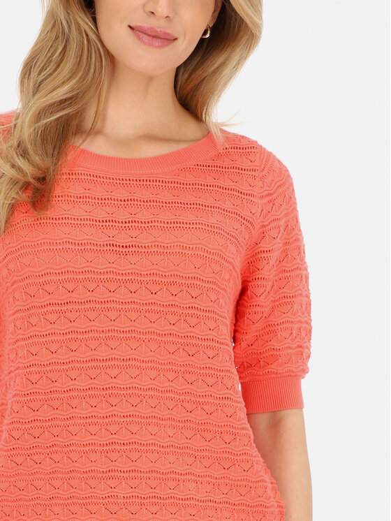 Red Button Red Button Bluzka Sweet Pomarańczowy Regular Fit