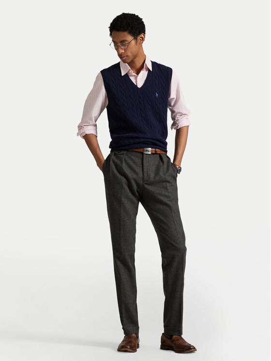 Polo Ralph Lauren Polo Ralph Lauren Džemper 710974166001 Tamnoplava Regular Fit