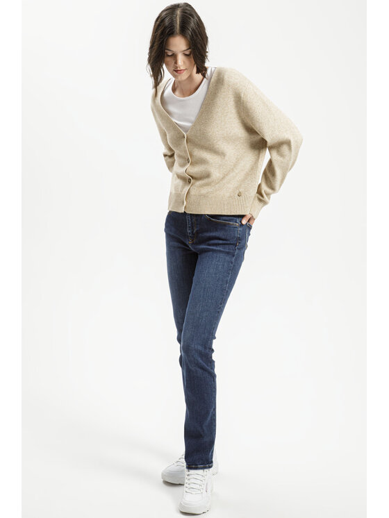 Cross Jeans Cross Jeans Jeansy N 492-005 Niebieski Straight Leg