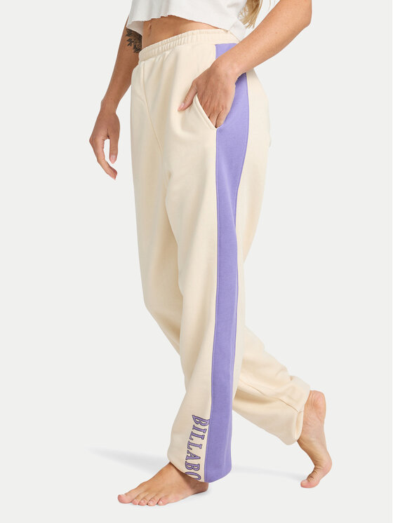 Billabong Billabong Παντελόνι φόρμας 73 EBJFB03002 Μπεζ Loose Fit