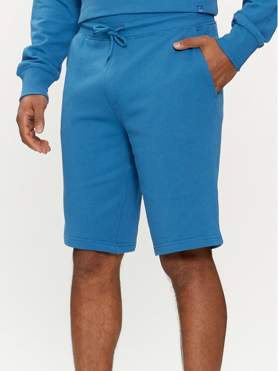 United Colors Of Benetton United Colors Of Benetton Sportovní kraťasy 3J68U900C Modrá Regular Fit