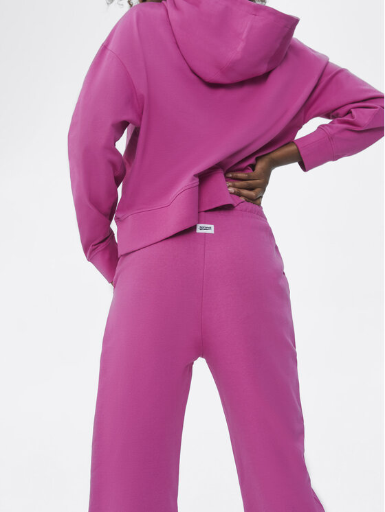 Sprandi Sprandi Долнище анцуг SP22-SPD102 Розов Relaxed Fit