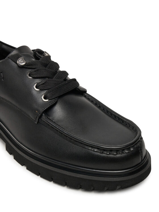 Calvin Klein Jeans Calvin Klein Jeans Halbschuhe Eva Apron Laceup Cd YM0YM01178 Schwarz