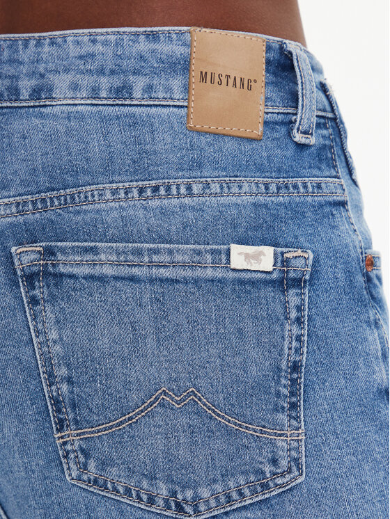 Mustang Mustang Jeansy Charlotte 1013598 Niebieski Tapered Fit