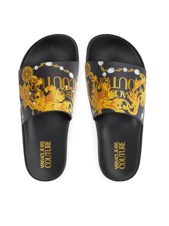 Versace Jeans Couture Versace Jeans Couture Pantoletten 75VA3SQ3 Schwarz