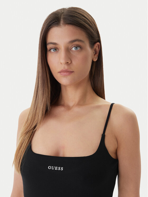 Guess Guess Top V6GP18 K3470 Čierna Regular Fit