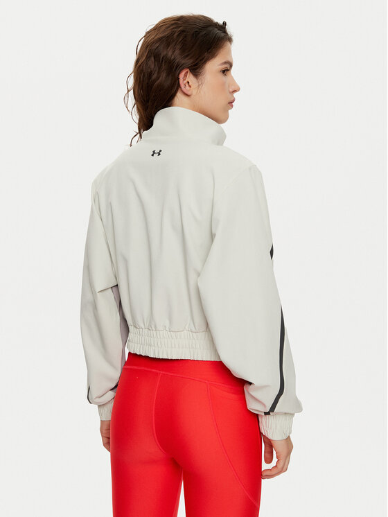 Under Armour Under Armour Neperpučiama striukė UA Unstoppable Crop 1386479 Écru Regular Fit