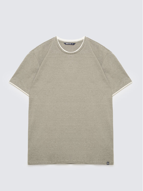 BIG STAR BIG STAR T-Shirt FREDRISER Zielony Basic Fit