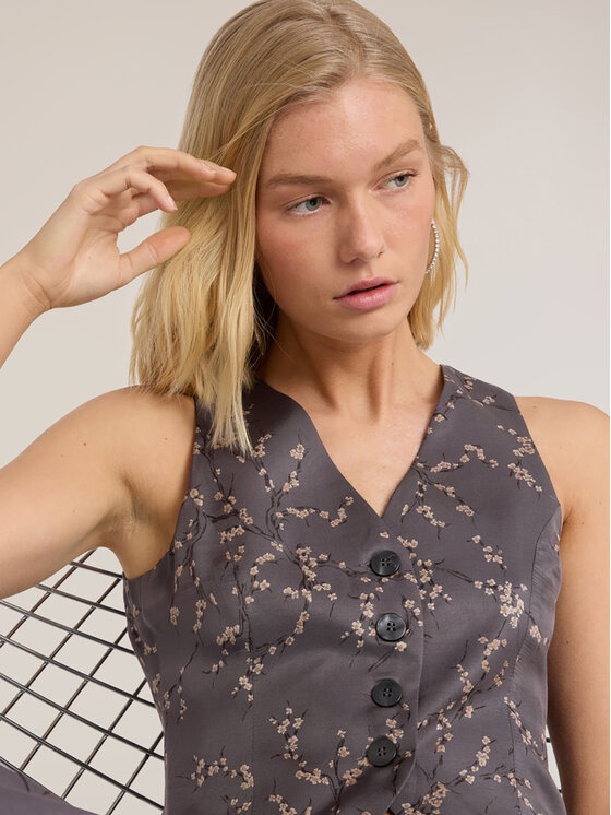 Motivi Motivi Camicia L022Q000087N0S3 Grigio Regular Fit