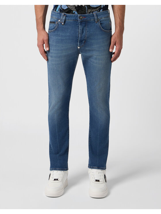 PHILIPP PLEIN PHILIPP PLEIN Jeansy 31243 Niebieski Skinny Fit