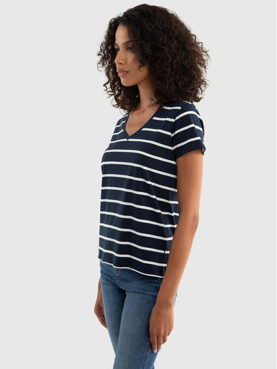BIG STAR BIG STAR T-Shirt RETINA_403_150 Granatowy Classic Fit