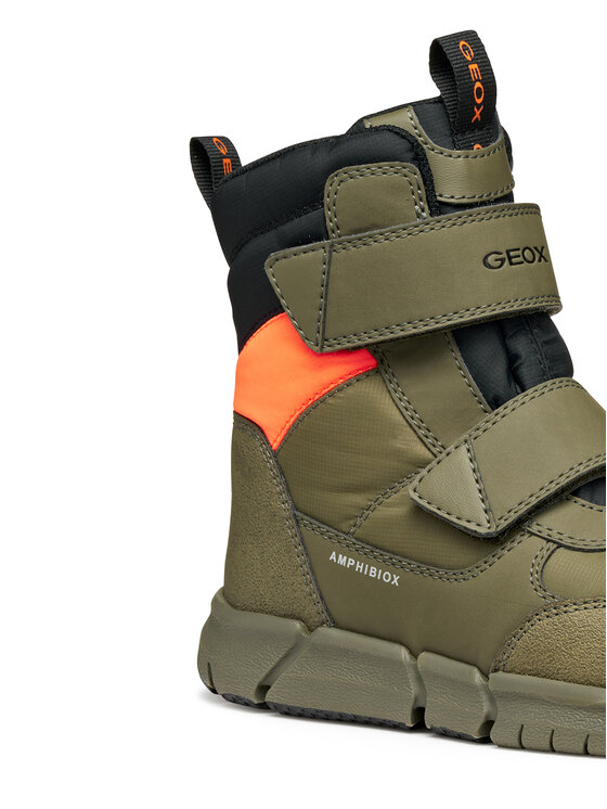 Geox Geox Sniego batai J Flexyper B Abx J169XC 0FU50 C0623 D Chaki