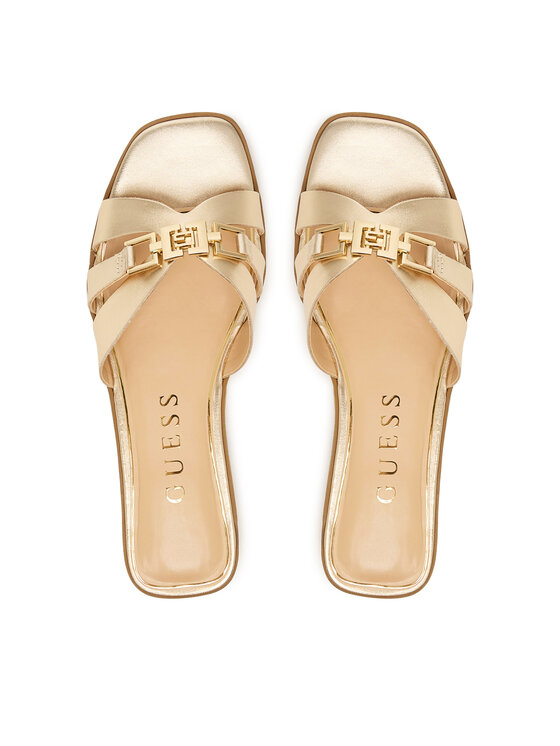 Guess Guess Παντόφλες FLJREA LEM19 Χρυσό