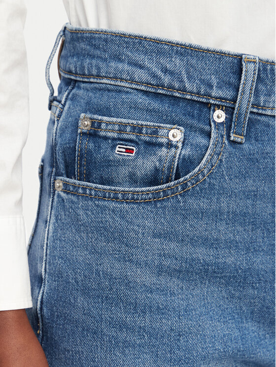 Tommy Jeans Tommy Jeans Jeans hlače DW0DW19245 Modra Mom Fit