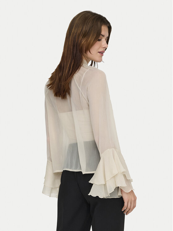 ONLY ONLY Bluse Peninna 15367241 Beige Regular Fit